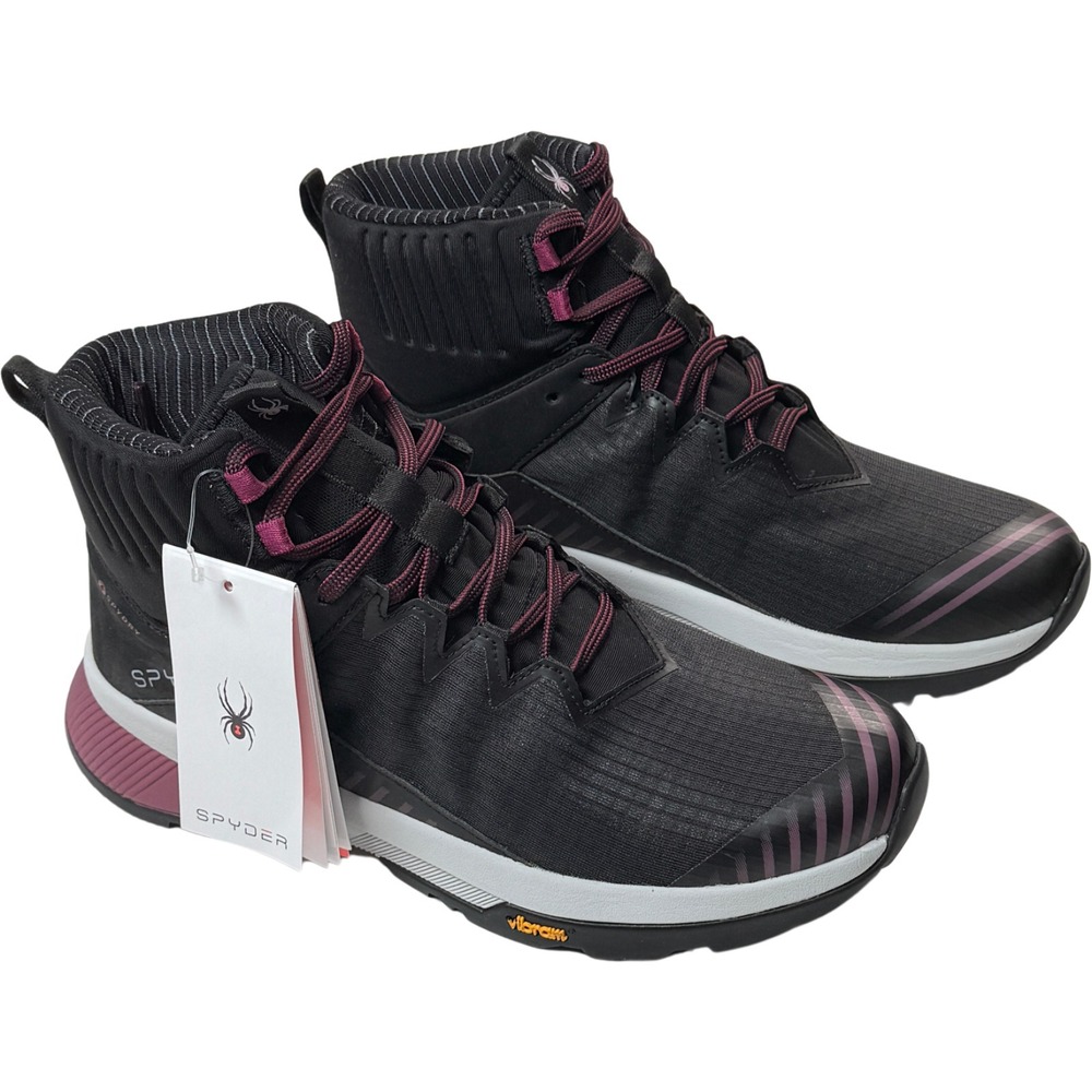 Spyder Summit SPYDRY Hiking Boots - NEW Womens Size 9.5 Black - #47922-ZZ3 - Picture 5 of 5